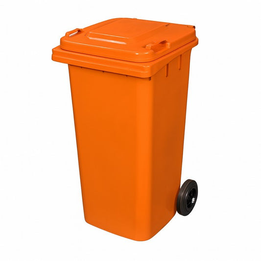 120L Wheelie Bin - 2 Wheel - Plastic