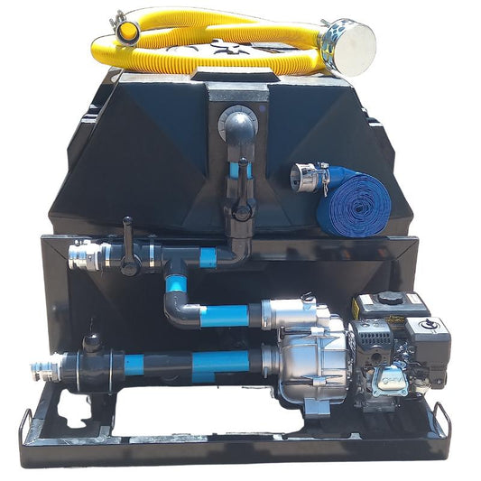 2000l Honey Sucker mobile Horizontal Unit