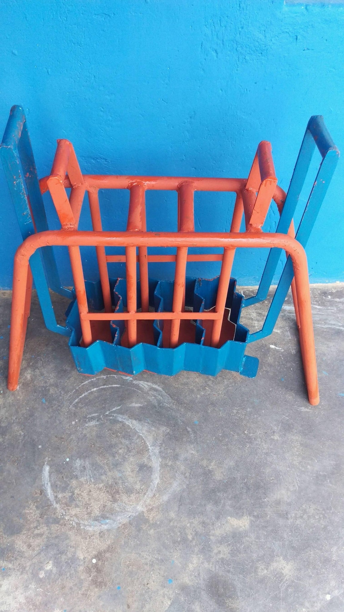 Manual 4 per drop Interlocking Paving Brick Mould