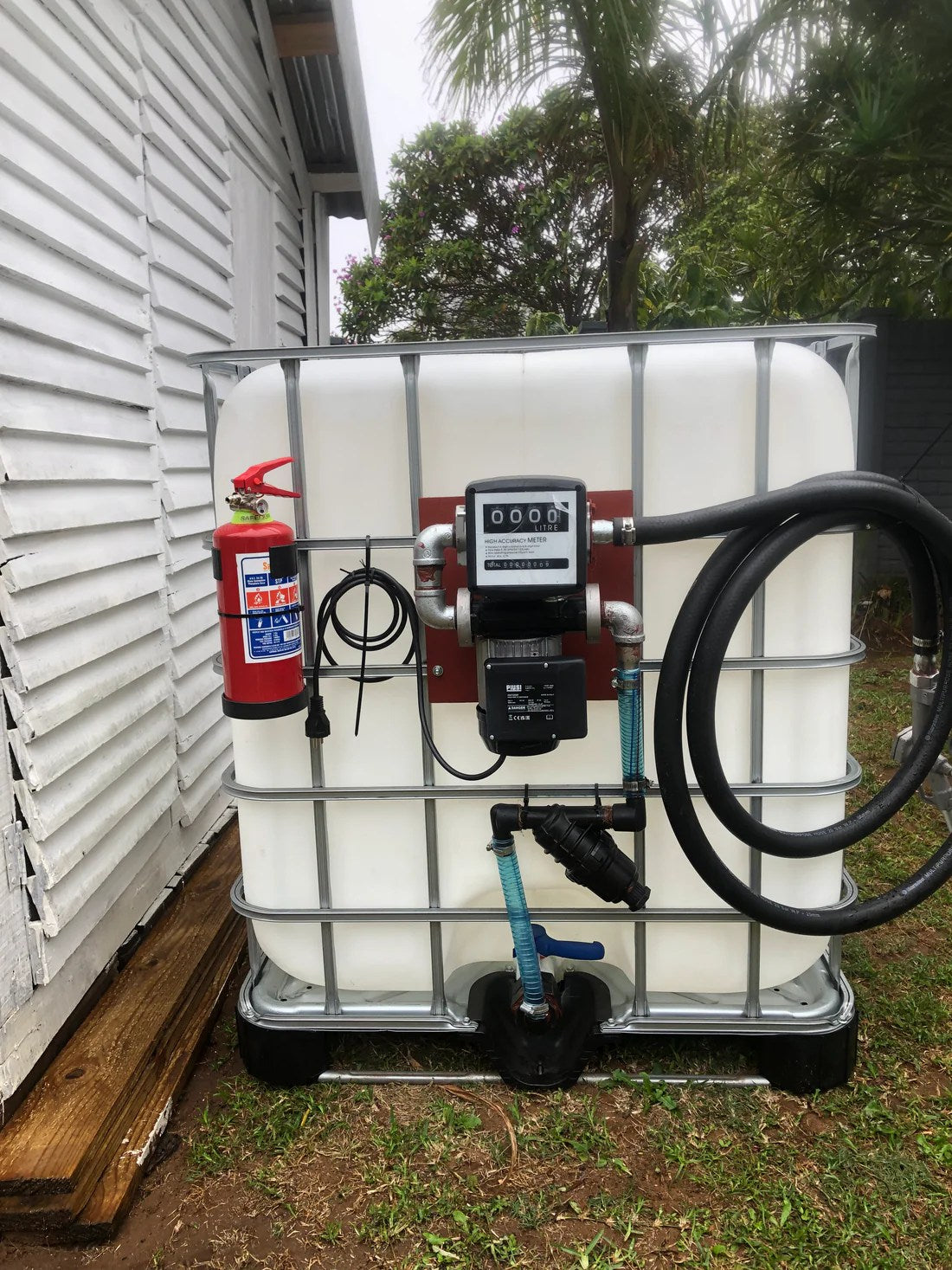 Piusi 1000L 220V 56l/min Diesel/ Paraffin Bowser (Italian)