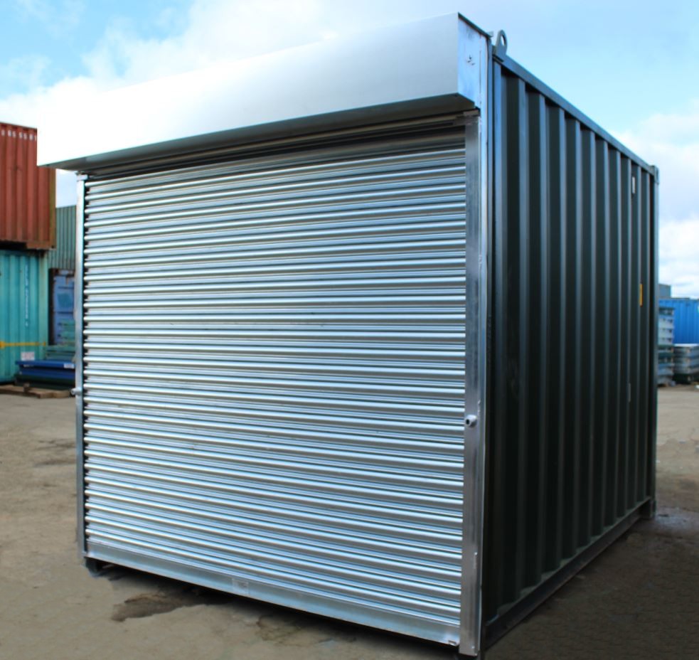 Used 10ft Shipping Container – S4 Doors