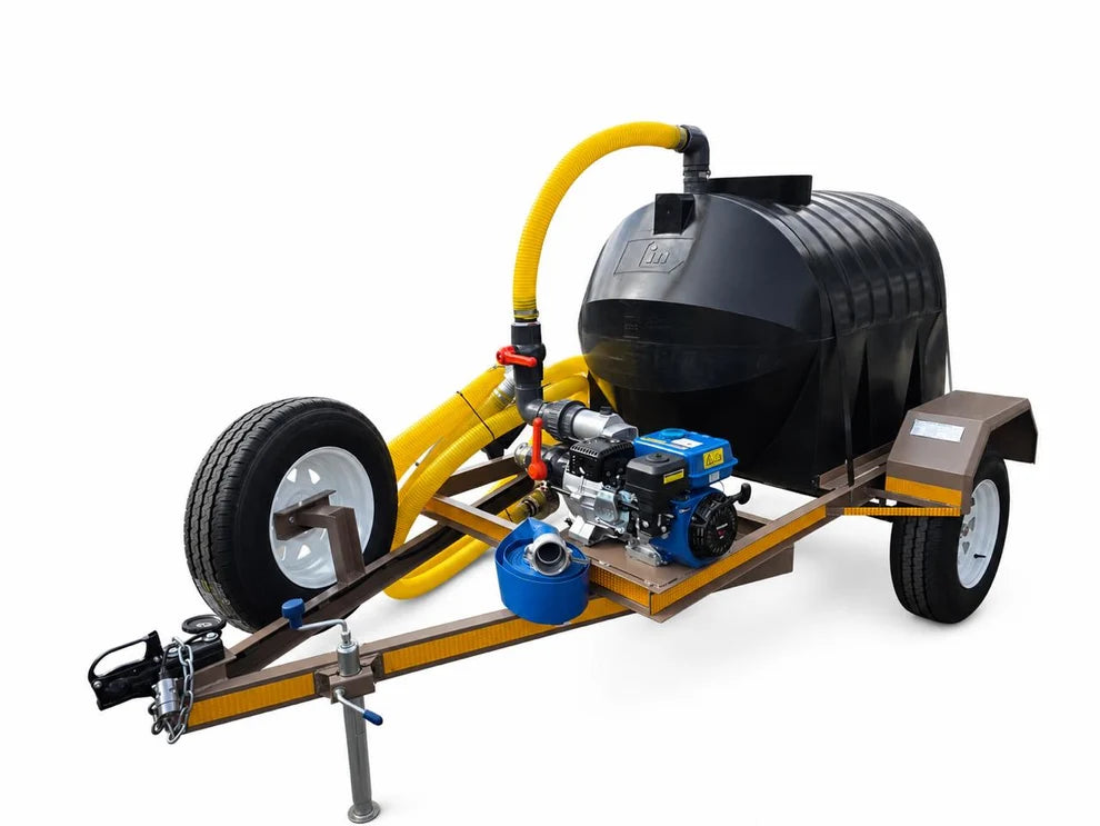 1000L Honey Sucker Trailer Horizontal Unit