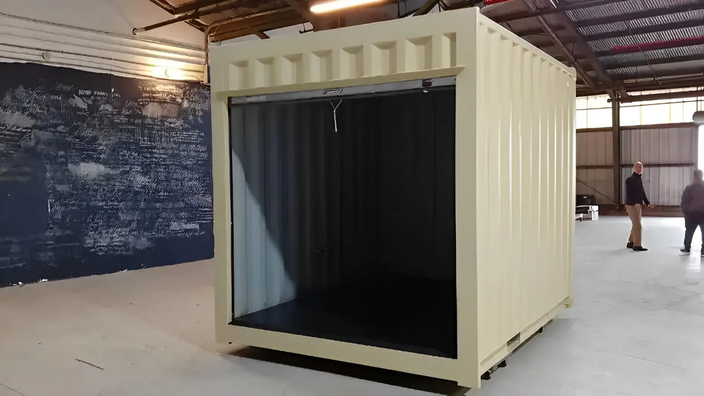 10Ft Shipping Container With Roll-Up Door