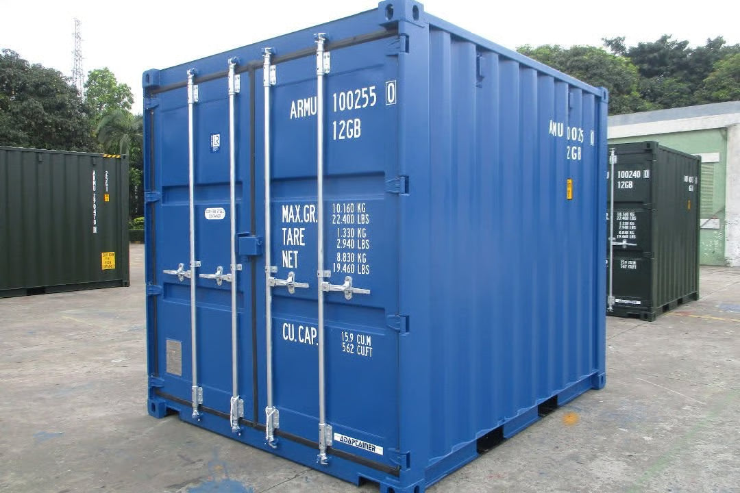 10ft Shipping Container / Compact steel storage solution