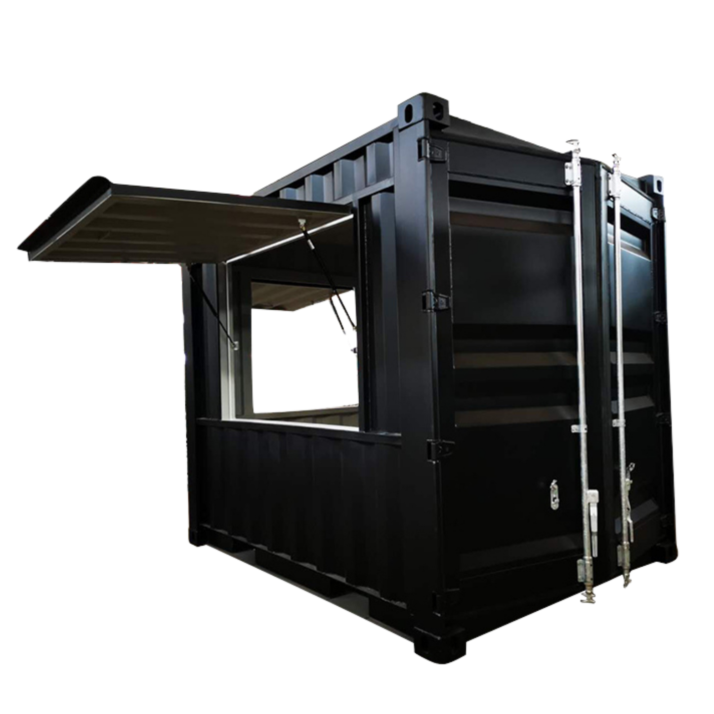 10ft Wing Flying Open Window Movable Café Bar Container Shop