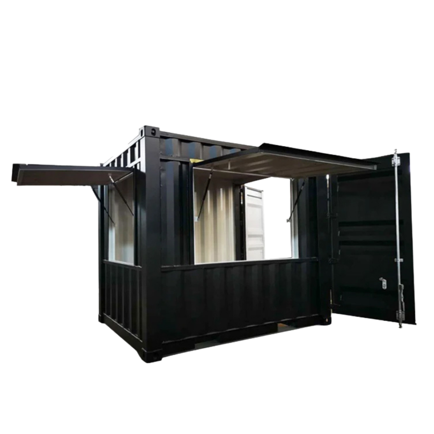 10ft Wing Flying Open Window Movable Café Bar Container Shop