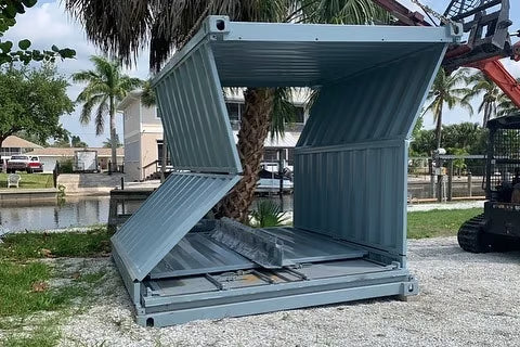 NEW 10ft shipping containers / Compact outdoor storage solution