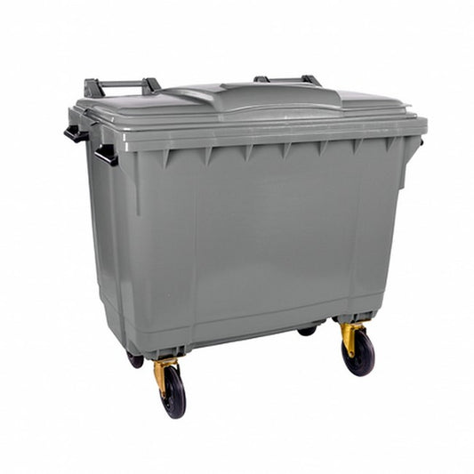 1100L Wheelie Bin - 4 Wheel - Bulk Bin - Plastic