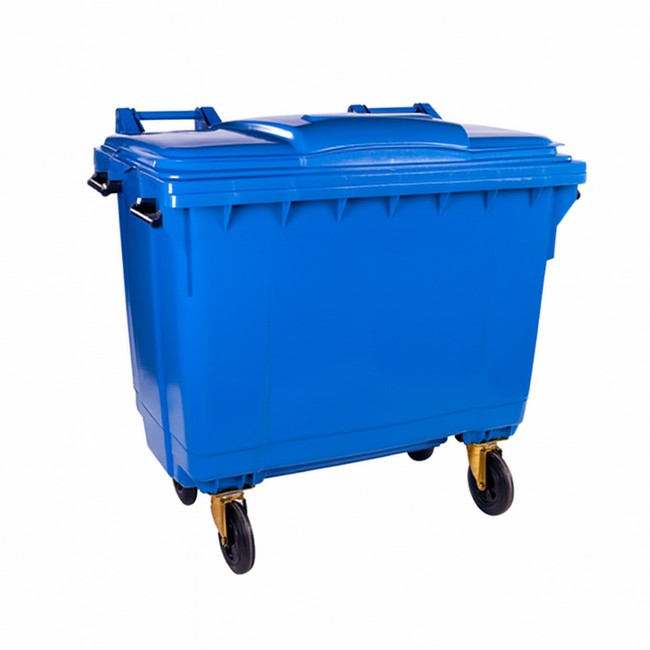 1100L Wheelie Bin - 4 Wheel - Bulk Bin - Plastic
