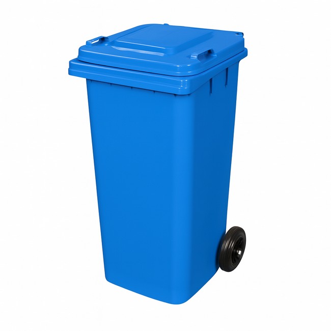 120L Wheelie Bin - 2 Wheel - Plastic