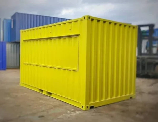 20FT DOUBLE-DOOR STORAGE CONTAINER (TUCKSHOP/SPAZA SHOP CONTAINER)