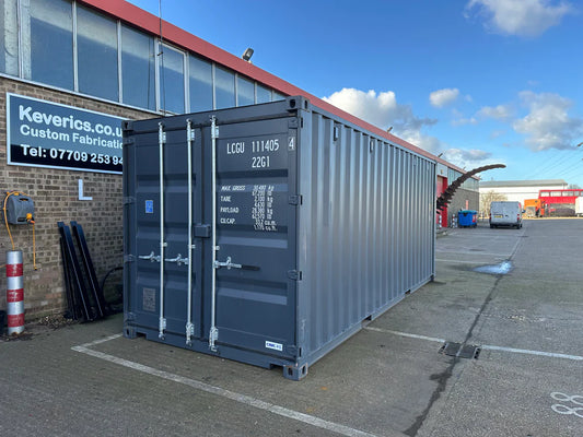 20Ft Shipping Container (One Trip) – Blue