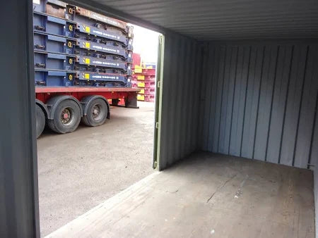 20 Ft′ USED Storage Container with Side Doors.