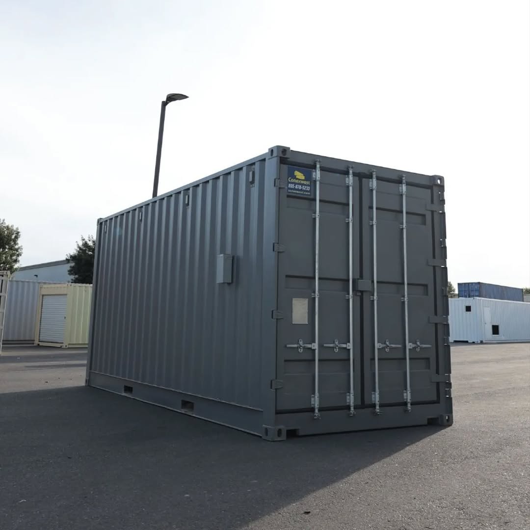 20ft Office Container with Air Conditioning / Durable storage unit for versatile use