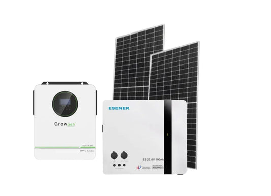 3.6kW Growtech Inverter 2.56kWh Esener Lithium Battery Solar System