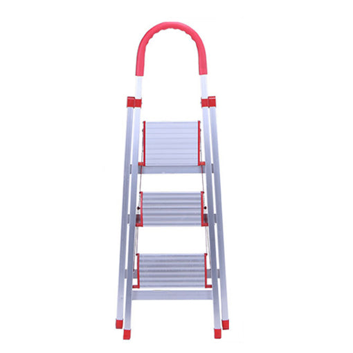 6 Steps Folding Aluminium Ladder with Platform