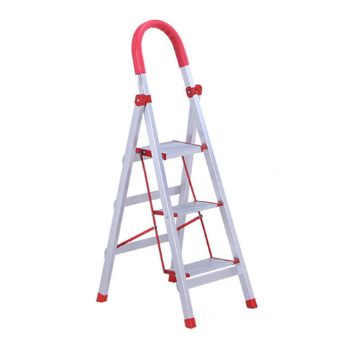 5 Steps Folding Aluminium Ladder with Platform