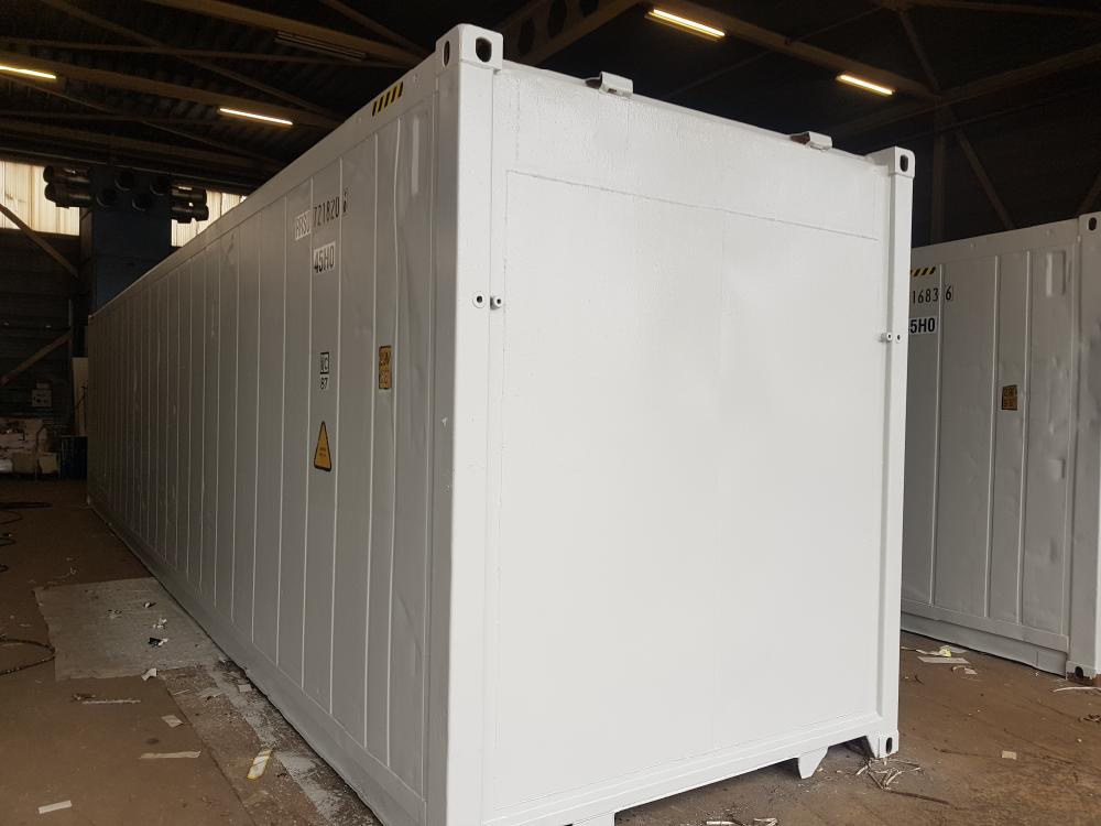 40 Ft HC insulated container ex-reefer