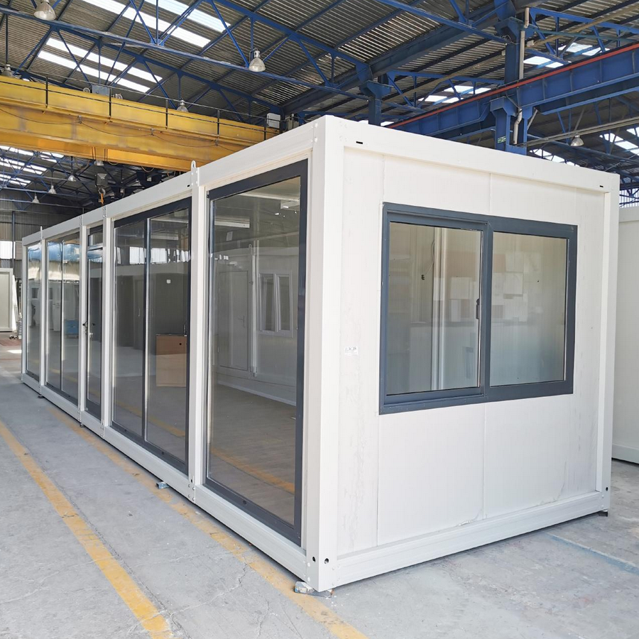 40ft Glass Flat Pack Containers