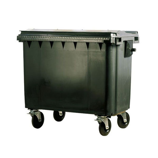 New KBM 550 Litre Plastic Four Wheelie Bin