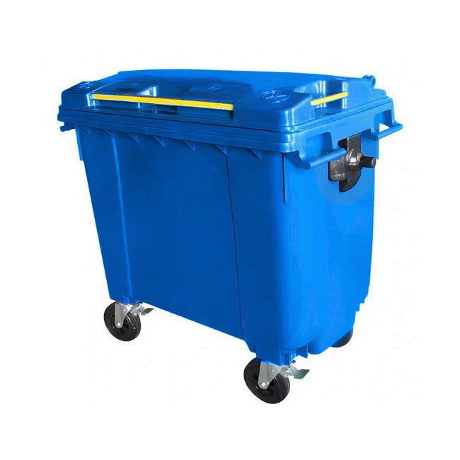 550 Litre Plastic 4-Wheelie Wheelie Bin