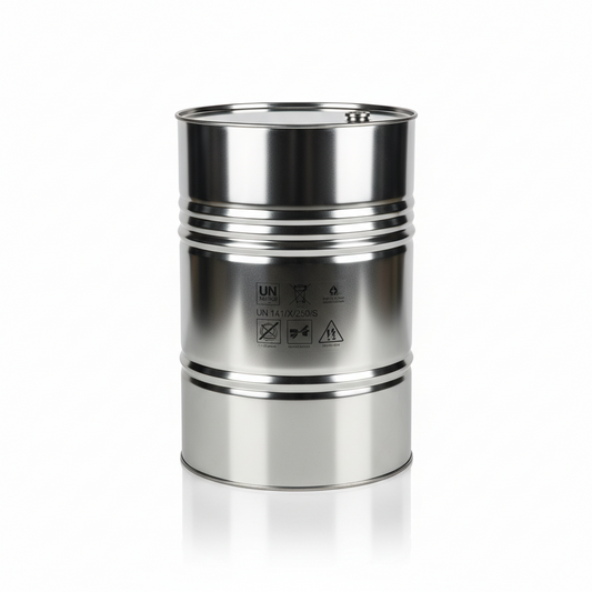 60 Liter BRAND NEW UN Approved Close Top Steel Drums or Barrels