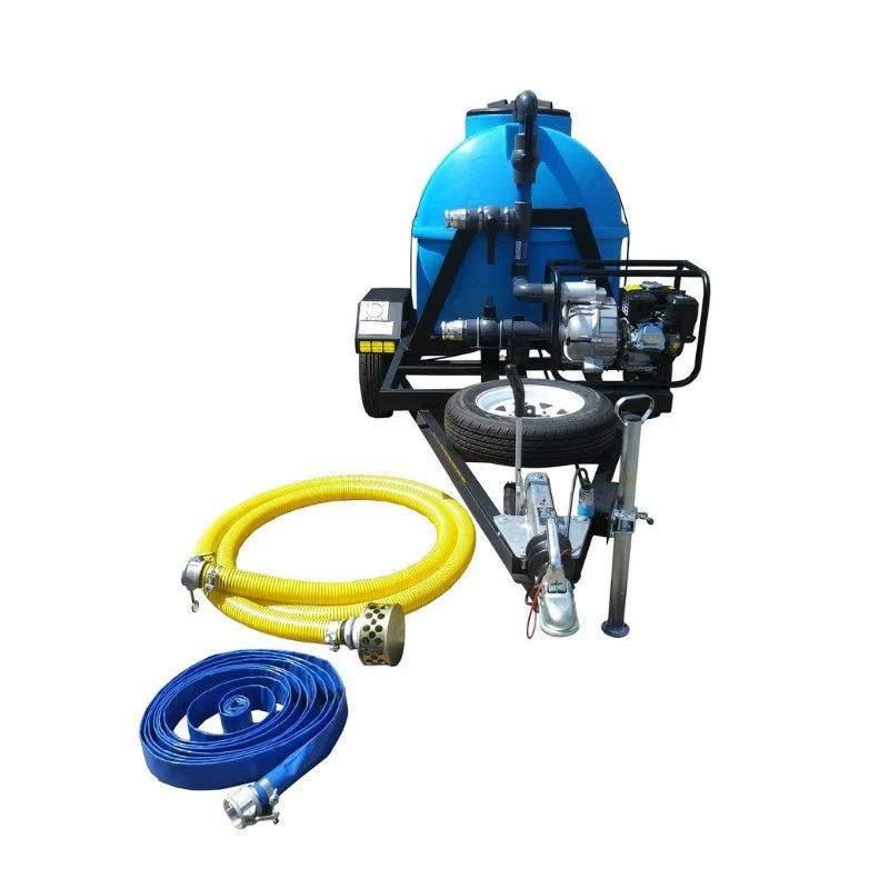 650l Honey sucker Trailer Horizontal braked-unit