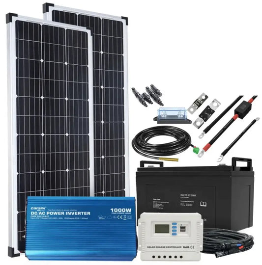 CARSPA SCI1000 Off-Grid Solar Power System