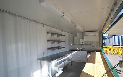 Converted Shipping Container Kiosk Mobile Shop or Food Stand