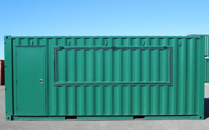 Converted Shipping Container Kiosk Mobile Shop or Food Stand