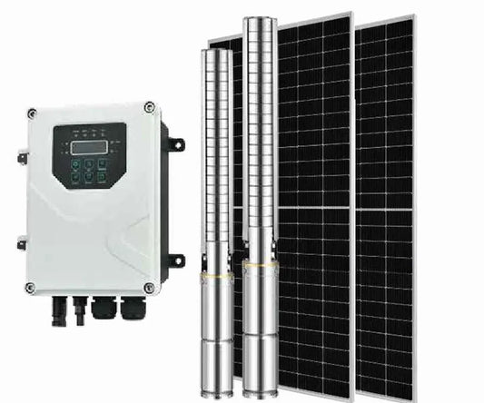 D7 – 2200W Hybrid AC/DC Solar Borehole Water Pump