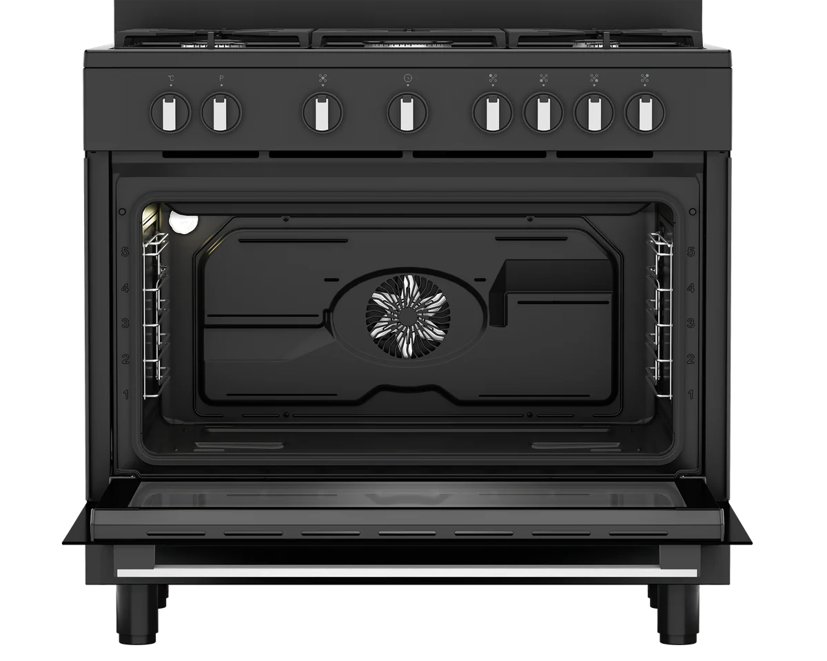 Defy DGS90GEB 90cm Gas Electric Range Cooker Black