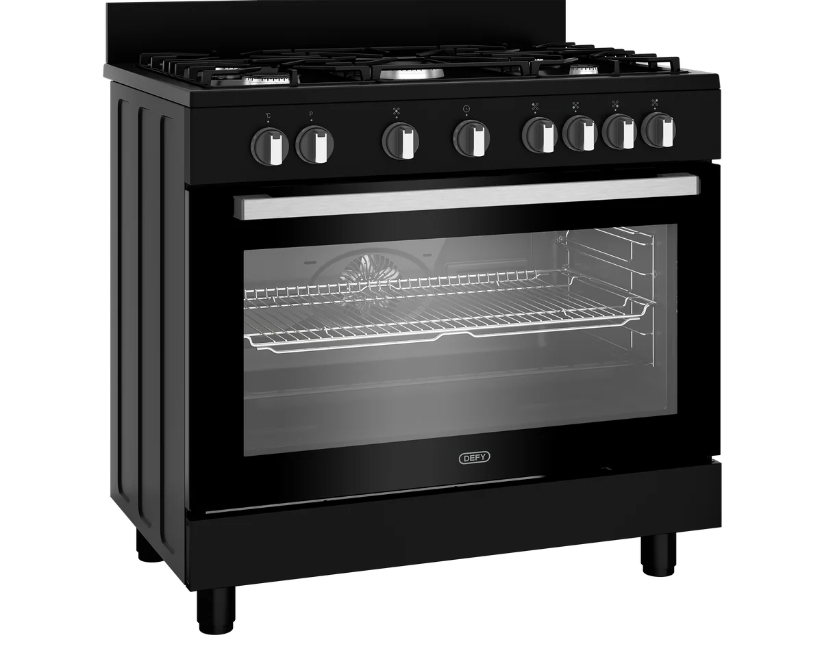 Defy DGS90GEB 90cm Gas Electric Range Cooker Black