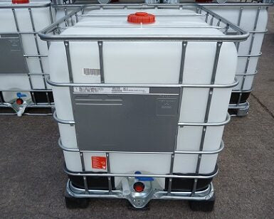 FOOD GRADE 1000 Liter BRAND NEW Clear IBC Tanks on Steel Pallets