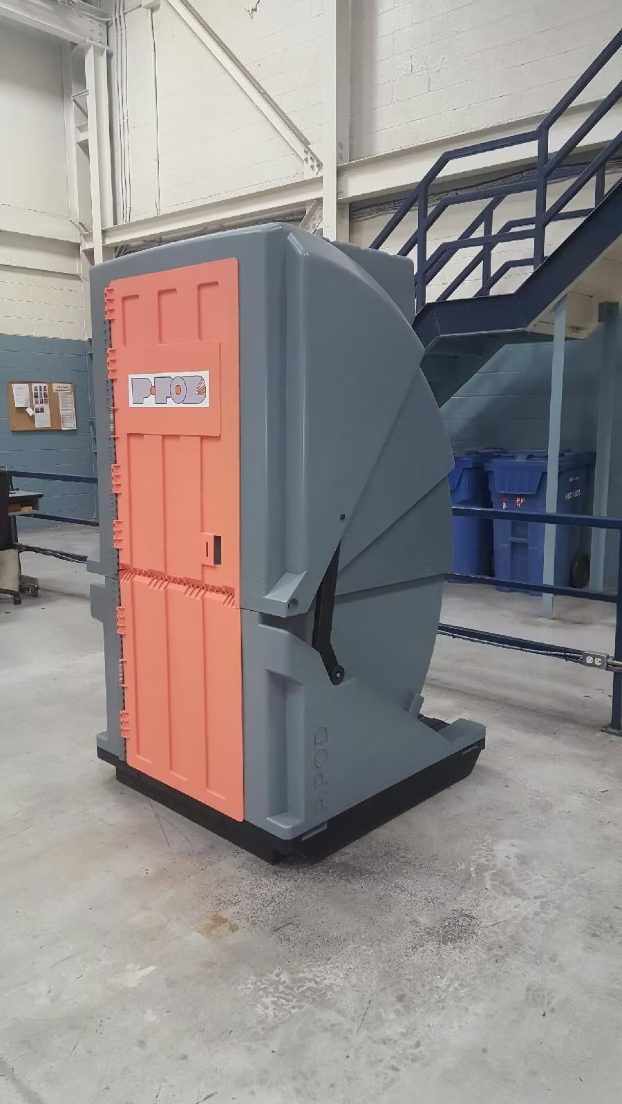 Folding Plastic Portable Flushing