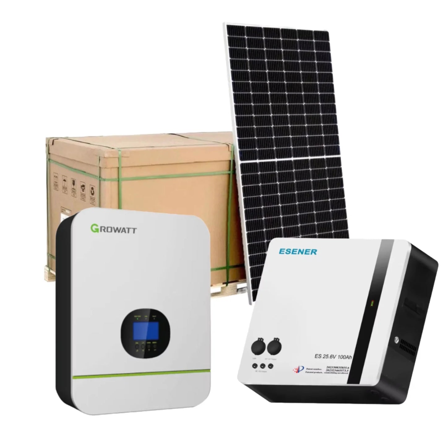Growatt 3kVA Solar Kit
