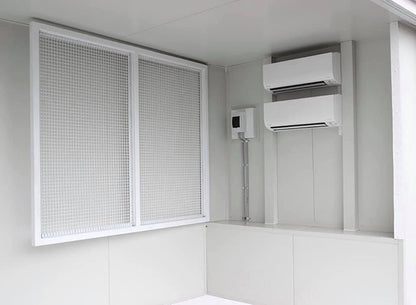 Modified Shipping Container Office Portable workspace solution