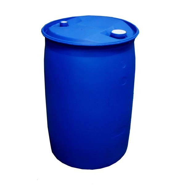 New 120 Litre Close Top Blue Plastic Drum
