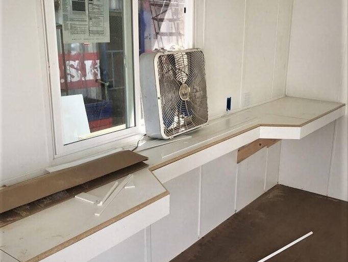 Portable Shipping Container Office Mobile workspace solution