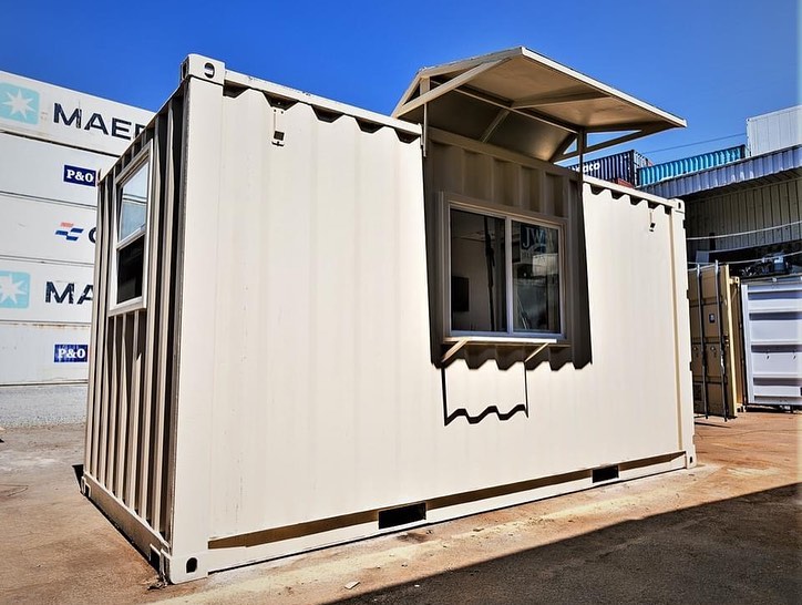 Portable Shipping Container Office Mobile workspace solution