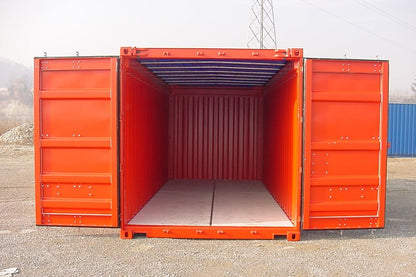 Red Shipping Container Durable storage and transport unit