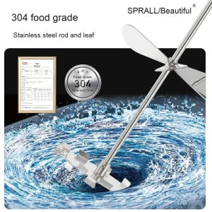 Steel IBC Electric Mixer – Horizontal Type for Food, Sauces, Tea & Chemicals