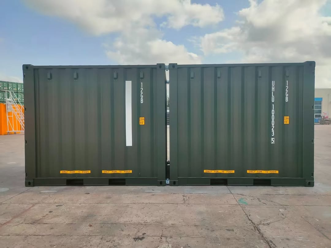 Steel Shipping Container / Heavy-duty 16ft Storage Unit