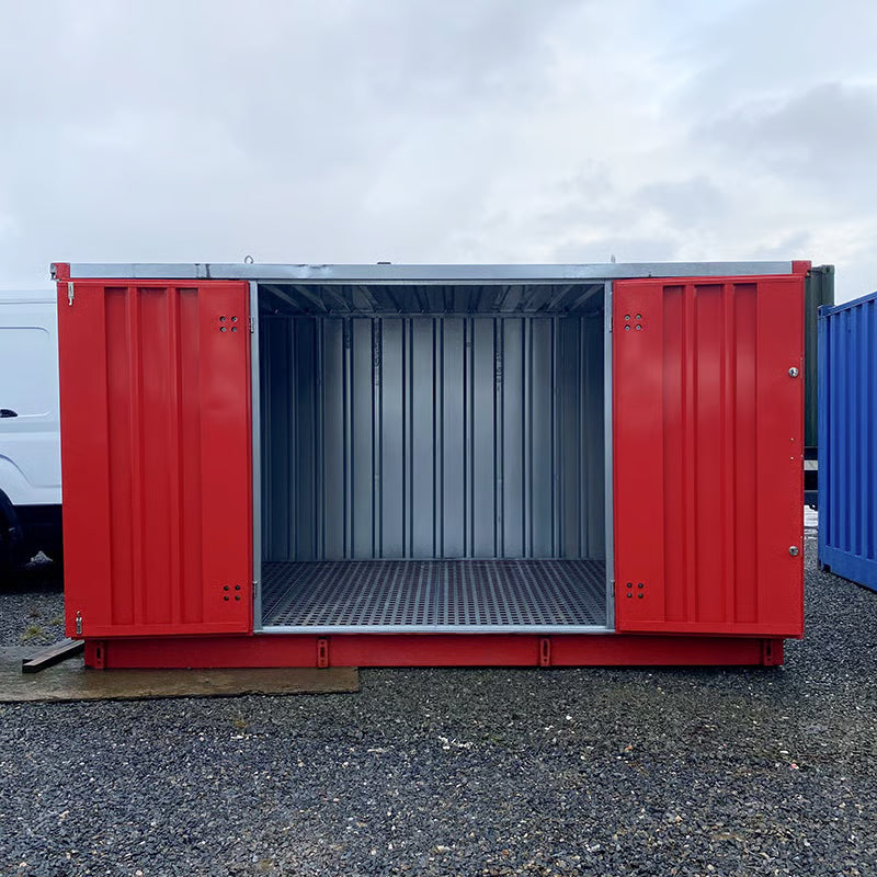 Steel Storage Container / Weatherproof Outdoor Unit  For Sale