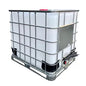 USED NON FOOD GRADE 1000 Liter IBC Tanks on Steel Pallets For Sale