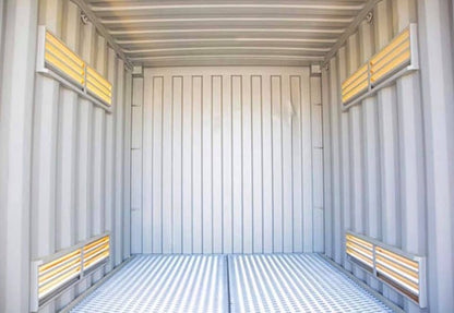 Yellow Shipping Container Secure and spacious storage solution