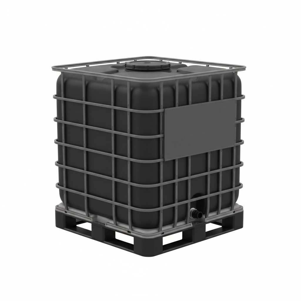 FOOD GRADE 600 Liter BRAND NEW Black IBC Tanks on Plastic Pallets