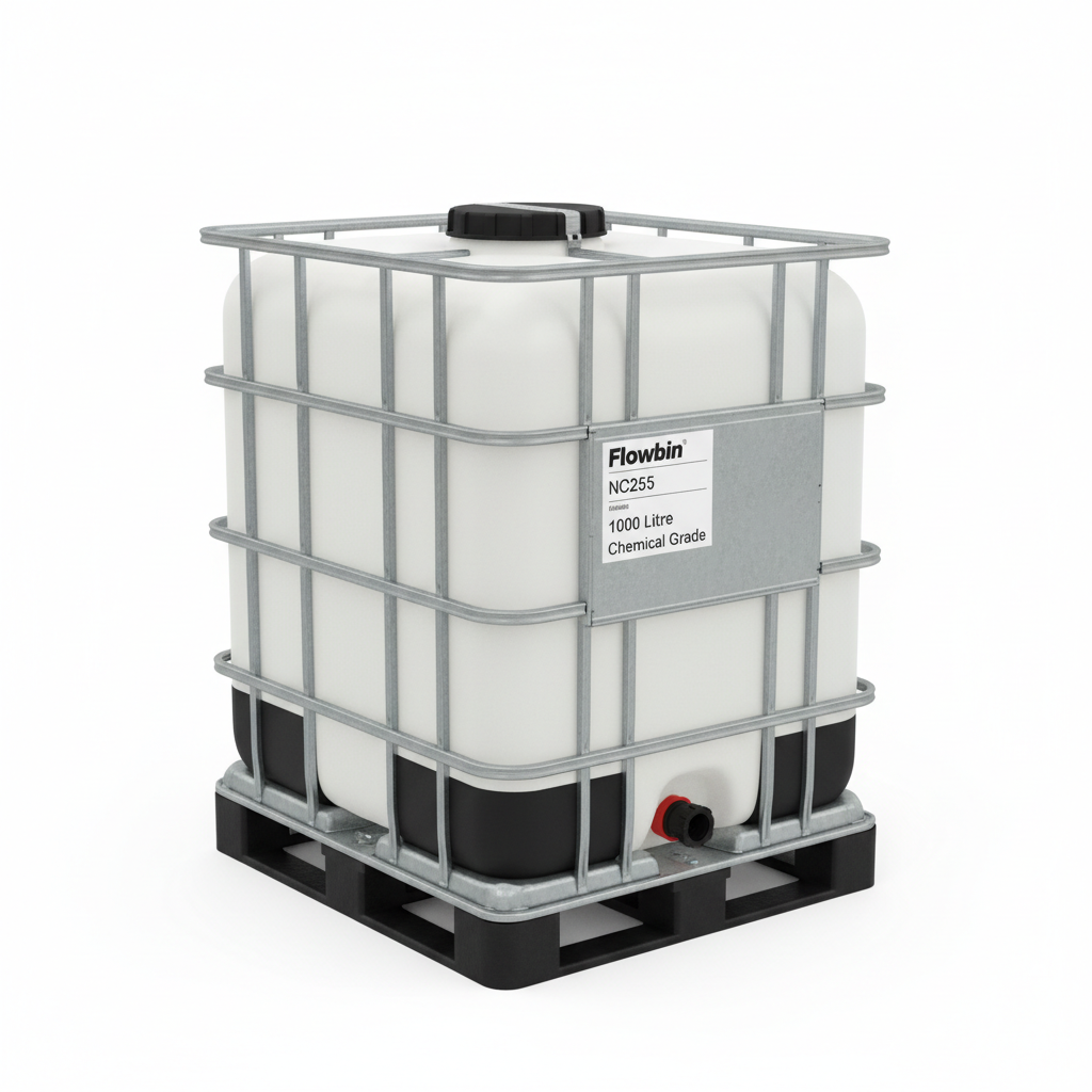 New 1000l Flowbin™ tank (NC255) Chemical grade (Non-Un Approved)