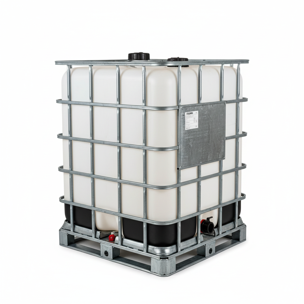 New 1000l Flowbin™ tank (NC255) Chemical grade (Un Approved)